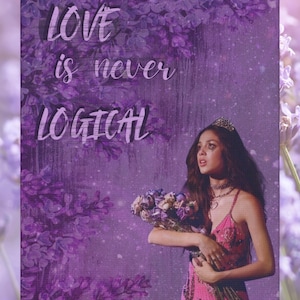 Olivia Rodrigo &quot;Logical&quot; Song Lyrics Canvas - Fan Made Merch - Canvas Wall Art Decor