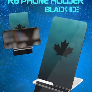 Rainbow Six Siege R6 &#39;Black Ice&#39; Phone Holder | Gamer Mobile Display Stand - Fan Made Merch
