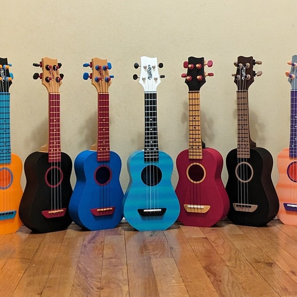 3D Printed Soprano Ukulele