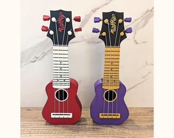 3D-geprinte micro-ukelele: sopranissimo-formaat