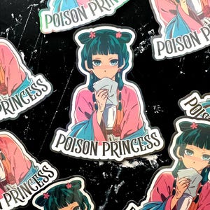 The Apothecary Diaries Maomao Holographischer Aufkleber - Poison Princess | Anime Manga Aufkleber