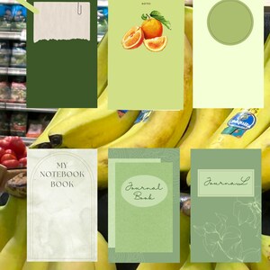 Green Good notes Covers