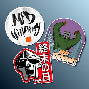 MF DOOM Sticker pack