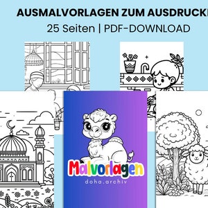 25 templates for coloring (download, PDF)