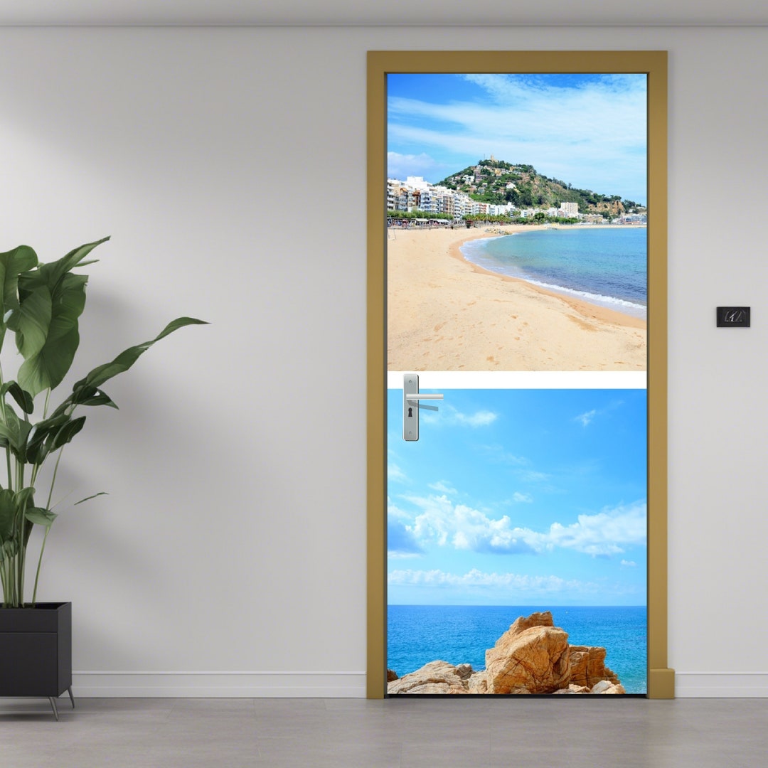 Holiday Beach, Sticker for Hotel Doors, Graphic Skins, Makeover Decals ...