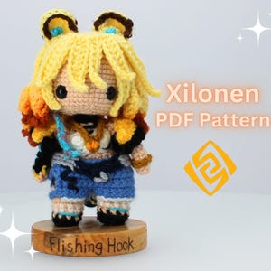 Xilonen あみぐるみぬいぐるみ柄