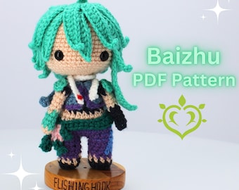 Baizhu Amigurumi Plush Pattern