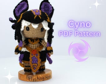 Cyno Amigurumi Plush Pattern