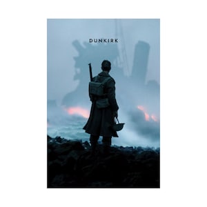 Dunkirk--Movie Poster Art Printing,Home Decor,Art Poster for Gift, Vintage Film Art,Canvas Poster