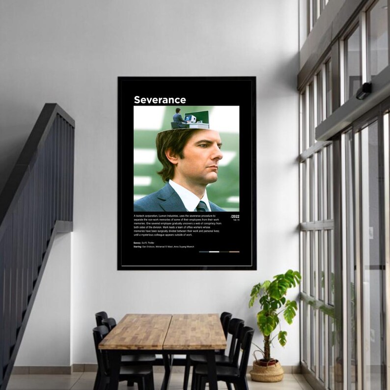 Printable Severance Poster, Lumon Wall Art, Severance TV Show Decor ...