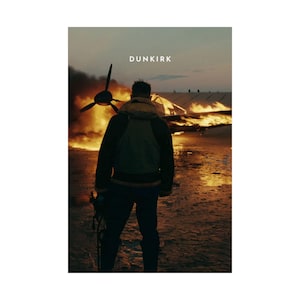Dunkirk--Movie Poster Art Printing,Home Decor,Art Poster for Gift, Vintage Film Art,Canvas Poster