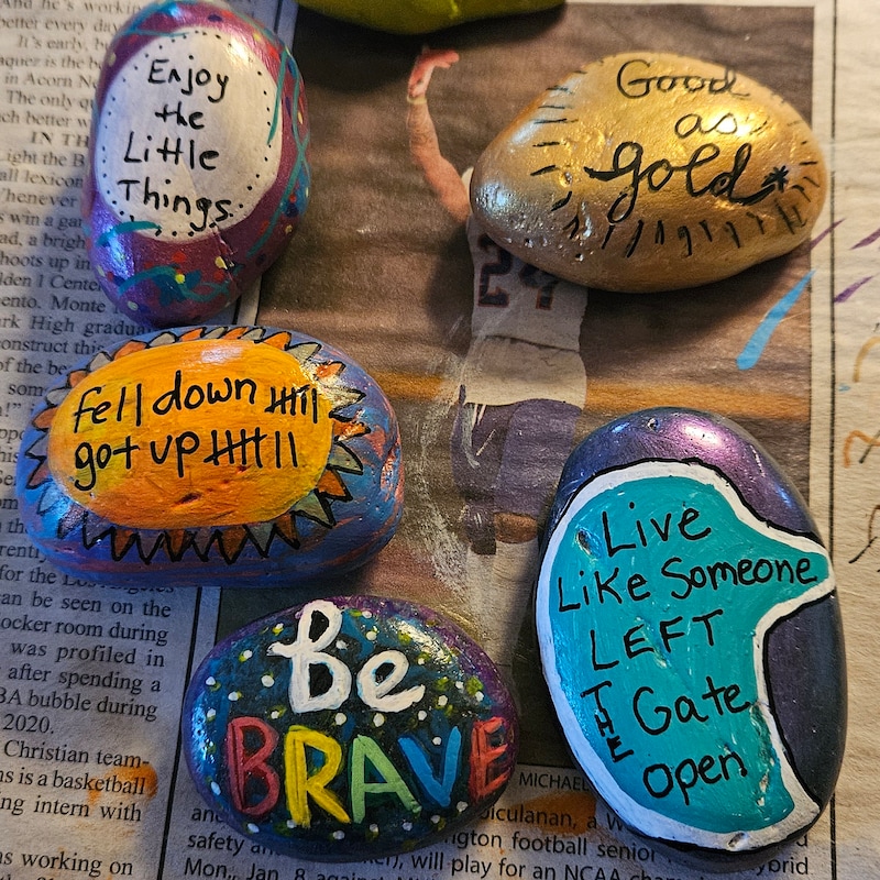 Inspirational Rocks - Etsy