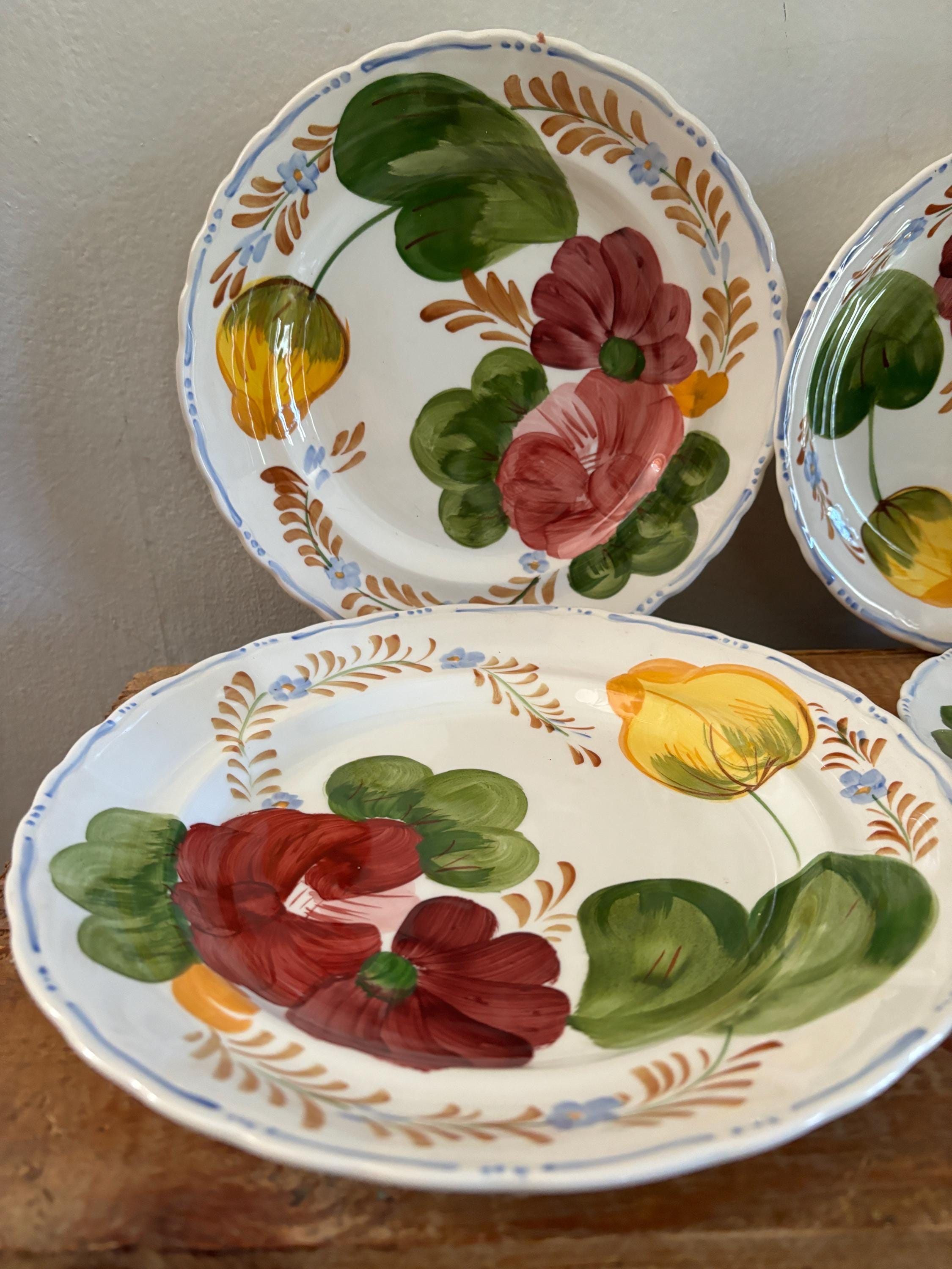 Simpsons Potters “belle Fiore” Chanticleer Ware Set of