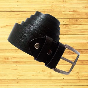Genuine Cow Leather Belt Full Grain Perfect for Formal and Casual Use