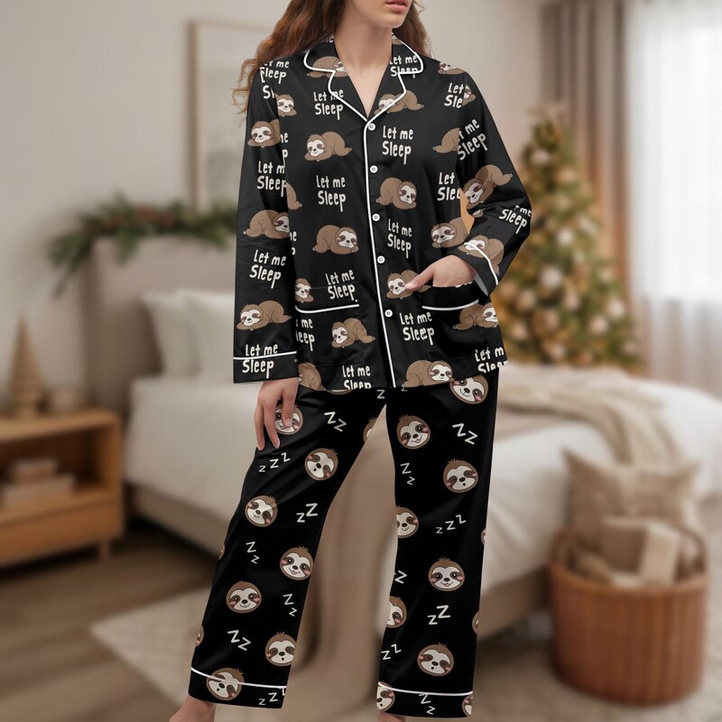 Sloth Pajamas - Etsy UK