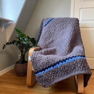 Handgebreide chenille-deken: grof, zacht, gepersonaliseerd