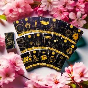 Tarot Yin de Luz Dorada de Delia: 78 cartas para fortalecer la intuición, el poder femenino y el equilibrio interior