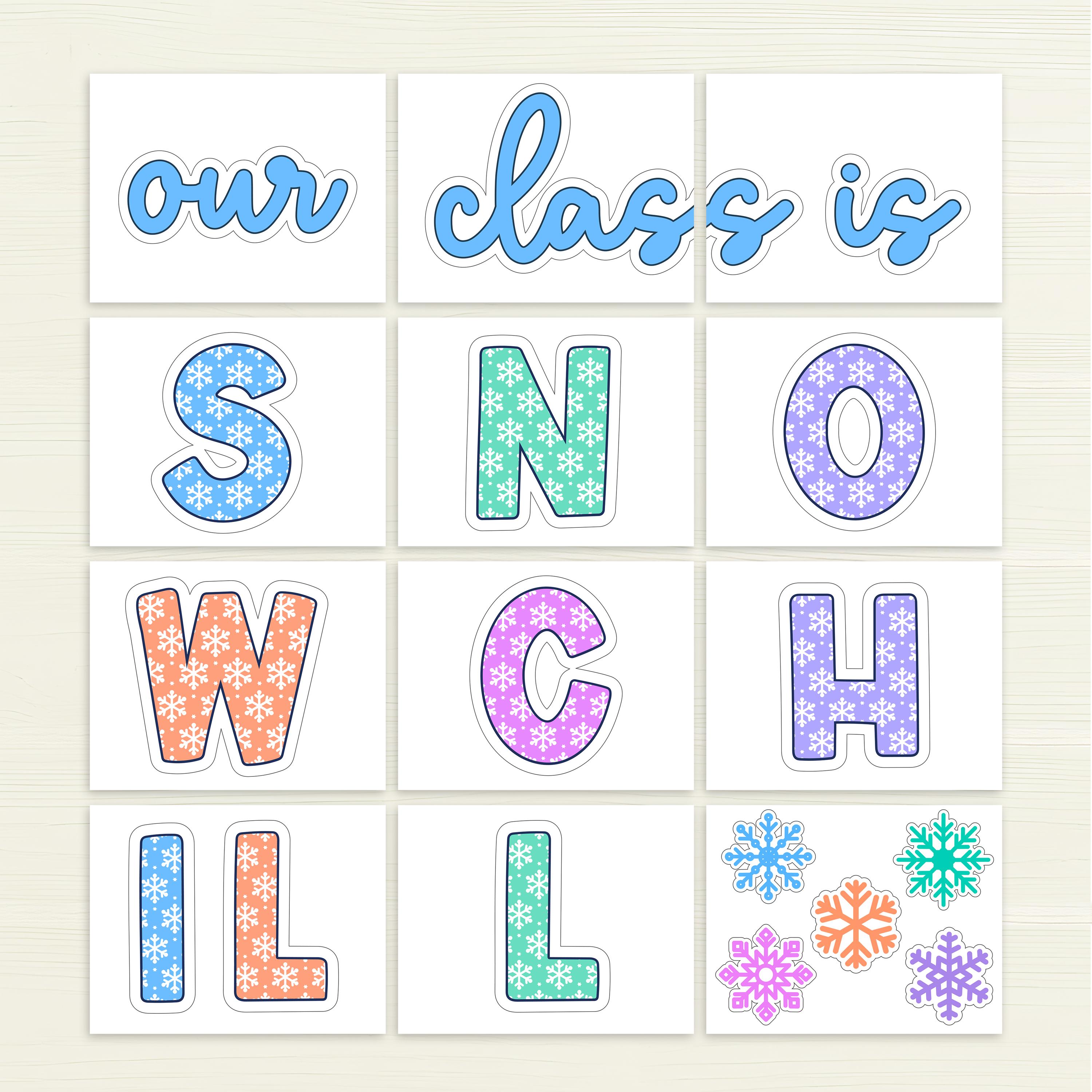 Winter Penguin Bulletin Board Kit | Classroom Decor (digital Download ...