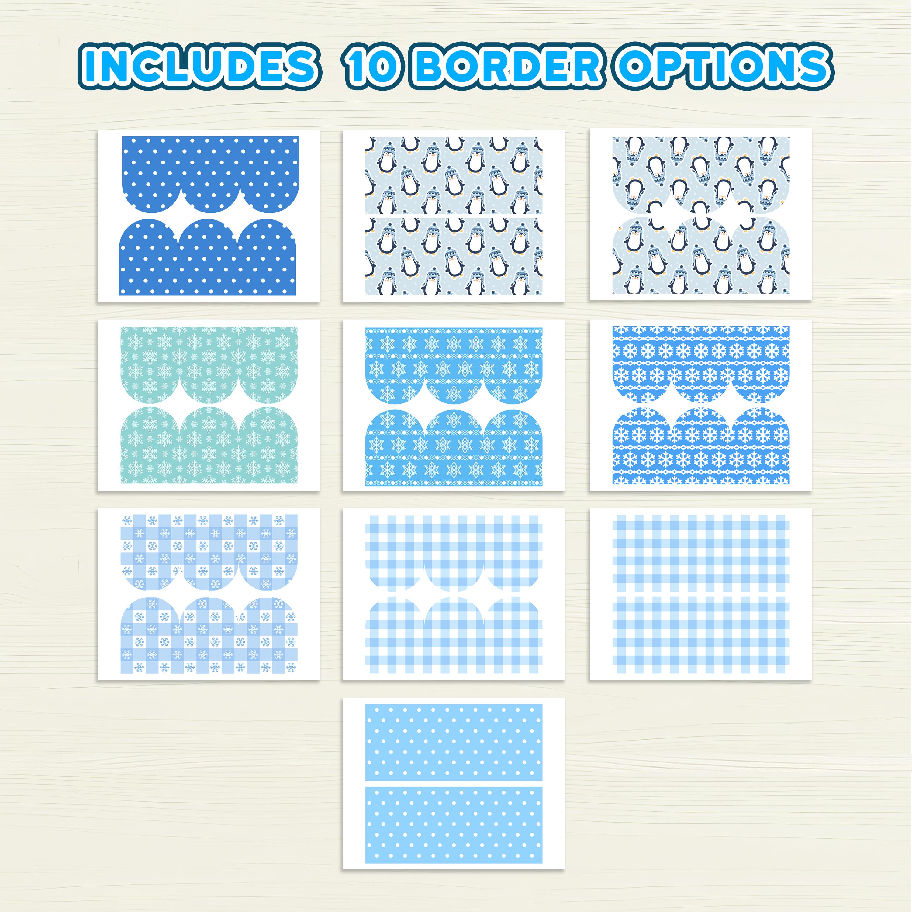 Winter Penguin Bulletin Board Kit | Classroom Decor (digital Download ...