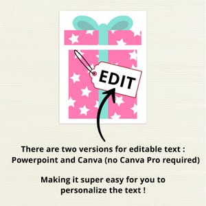 Canva and PowerPoint editable templates for winter classroom bulletin decor.