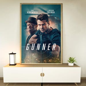Gunner Movie Poster, Home decoration, Festival gifts, Office decoration, Poster customization