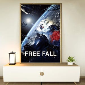 Free Fall (2025) Movie Poster, Home decoration, Festival gifts, Office decoration, Poster customization