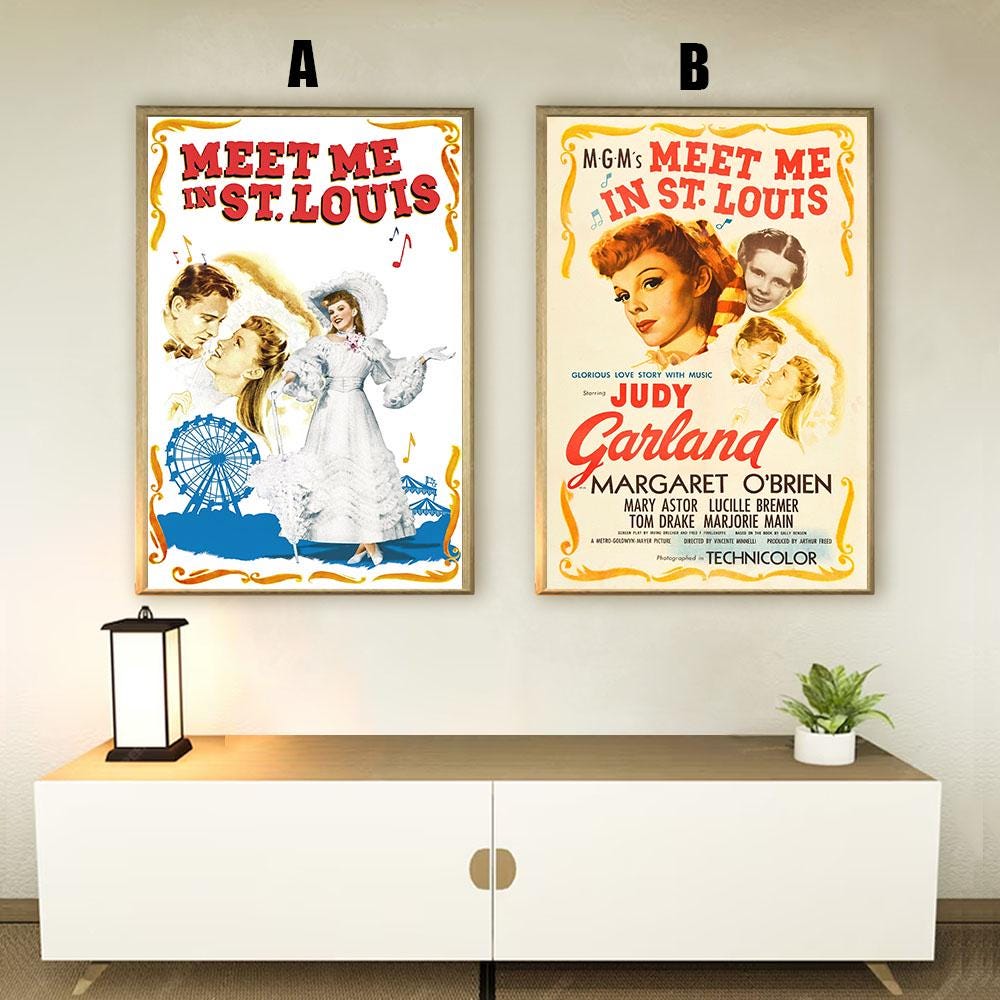 Meet Me in St Louis Poster - Etsy, حجم الصورة 1000x1000