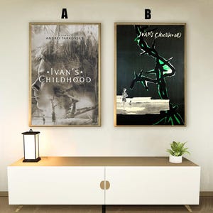 Ivan&#39;s Childhood Movie Poster, Home decoration, Festival gifts, Office decoration, Poster customization