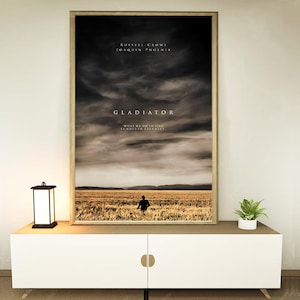 Gladiator Movie Poster, Home decoration, Festival gifts, Office decoration, Poster customization