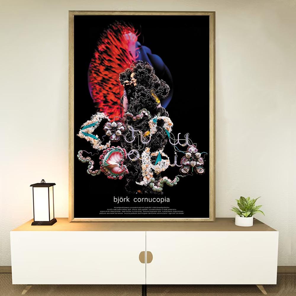 Bjork poster - Etsy 日本