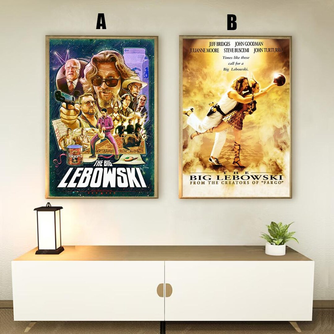 The Big Lebowski 1998 Movie Poster Home Decoration Festival Gifts the-big-lebowski-1998-movie-poster-home-decoration-festival-gifts