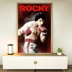Rocky Movie Poster, Home decoration, Festival gifts, Office decoration, Poster customization