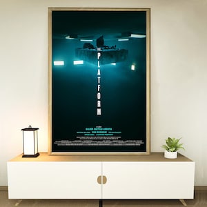 The Platform (2019) Movie Poster, Home decoration, Festival gifts, Office decoration, Poster customization