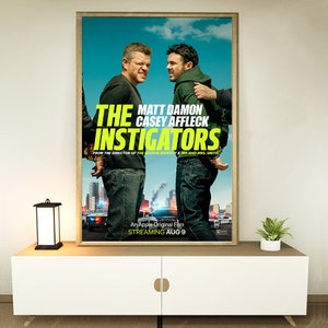 The Instigators (2024) Movie Poster, Home decoration, Festival gifts, Office decoration, Poster customization