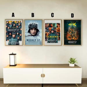 Mickey 17 (2025) Film Poster, Dekoration, Festival Geschenke, Bürodekoration, Filmposter
