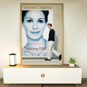 Póster de la película Notting Hill, decoración del hogar, regalos de festivales, decoración de oficinas, personalización de pósteres