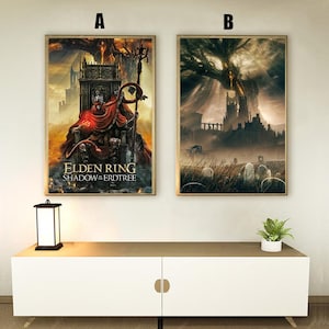 Elden Ring Shadows of the Erdtree Cartaz do filme, Decoração para casa, Presentes para festivais, Decoração para escritório, Personalização de pôster, Cartaz para TV
