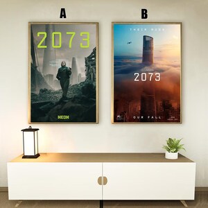 2073 (2024) Movie Poster, Home decoration, Festival gifts, Office decoration, Poster customization, TV Poster