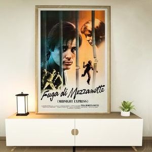Midnight Express (1978) Movie Poster, Home decoration, Festival gifts, Office decoration, Poster customization