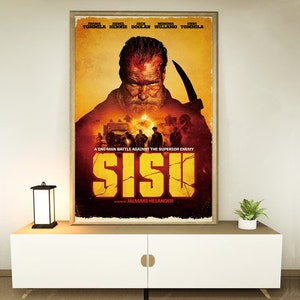 Sisu Movie Poster, Home decoration, Festival gifts, Office decoration, Poster customization