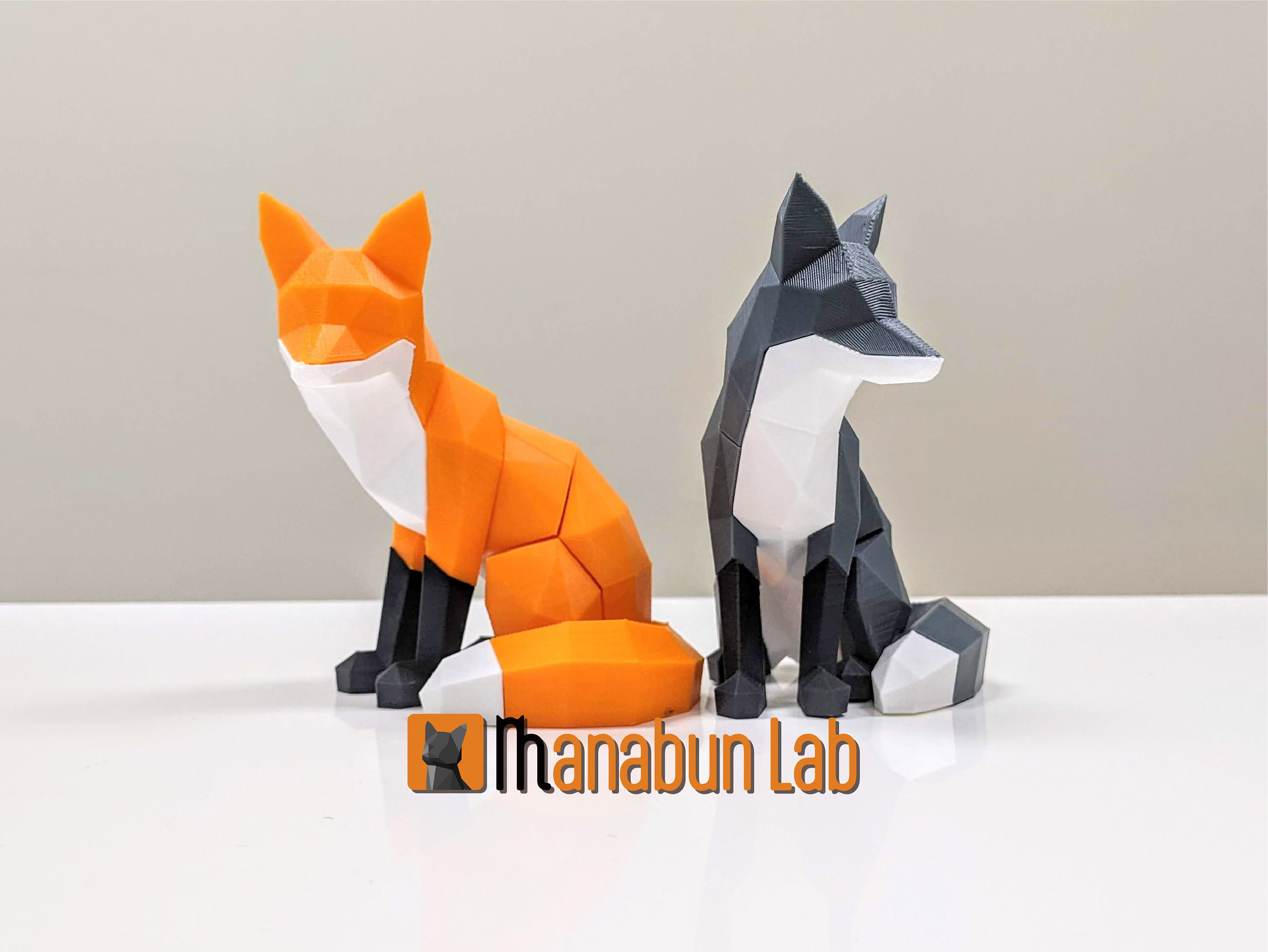 Low Poly Fox Puzzle Toy Art Magnet 3dprint STL Cute - Etsy