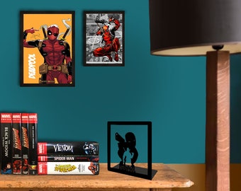 Deadpool metalen boekensteun Marvel