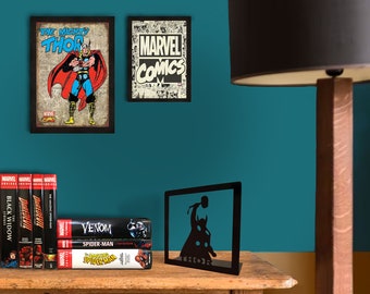 Thor Metal Bookend Marvel Comics