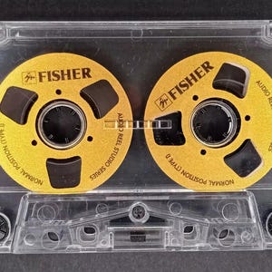 Audio Reels Cassette Tapes FISHER Reel to Reel New Cassette
