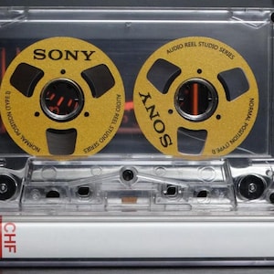 Reel-to-Reel-Kassettenband SONY-bespieltes Rohband.50 min