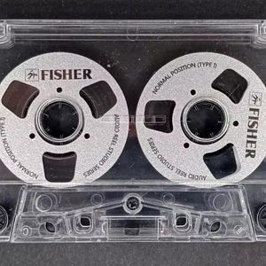 Audio Reels Cassette Tapes Fisher Reel to Reel New Cassette