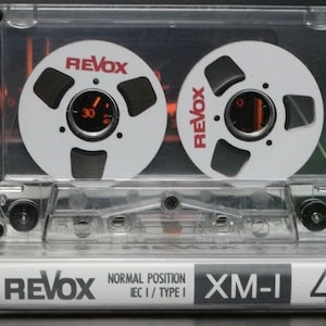 Audio Reels Kassette Tapes REVOX Reel to Reel Neue Kassette