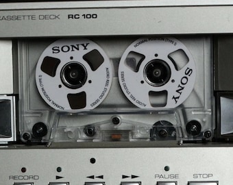 Audio Reels Cassette Tapes SONY Reel to Reel New Cassette