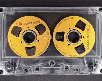 Audio Reels Cassette Tapes Nakamichi Reel to Reel New Cassette