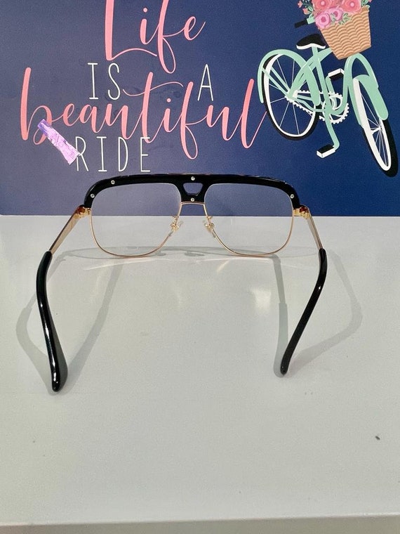 Vintage Cazal Eyeglasses Half Frame, Mod 986 Blac… - image 3